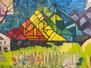 Kitchen Mural at 7th Street Treatment Center in Salt Lake City, Utah