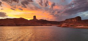 Recreational Therapy - View of Lake Powell at Sunset